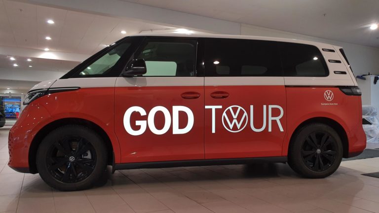 Refleks-folie som lyser i mørket.